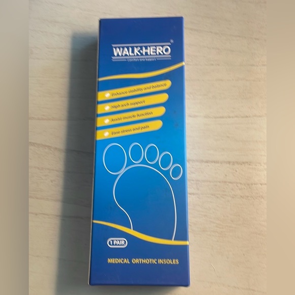 Men’s walk hero orthopedic insoles - Picture 1 of 3